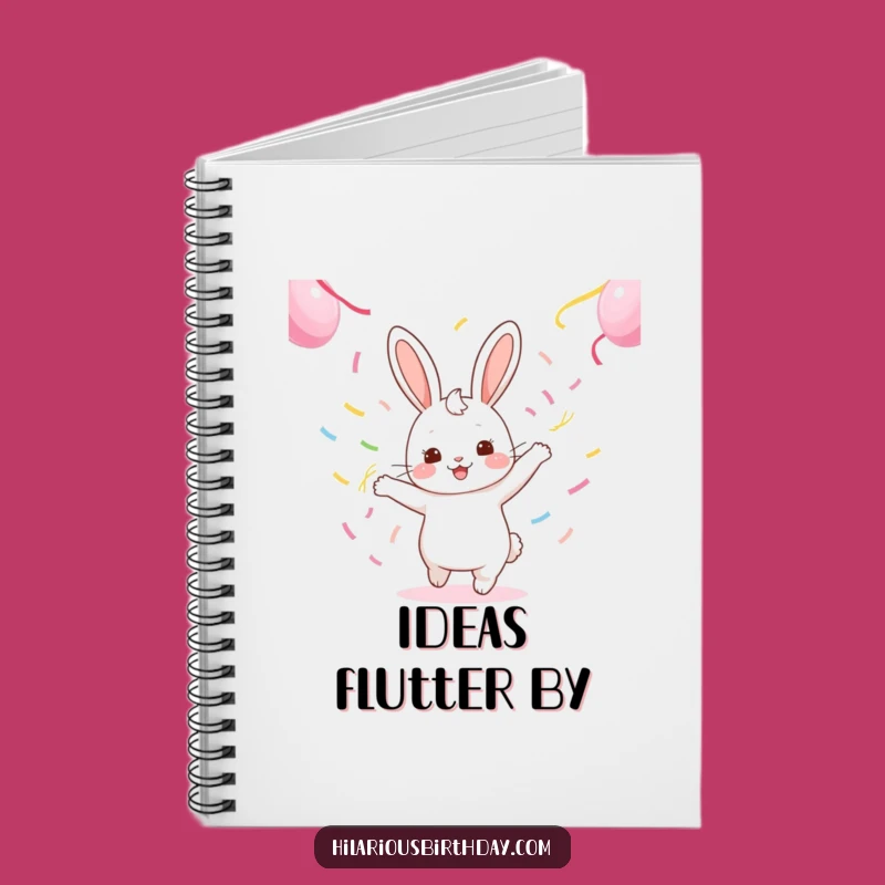 Kawaii Rabbit Dance Notebook Funny Gift: Jot Down Fun!