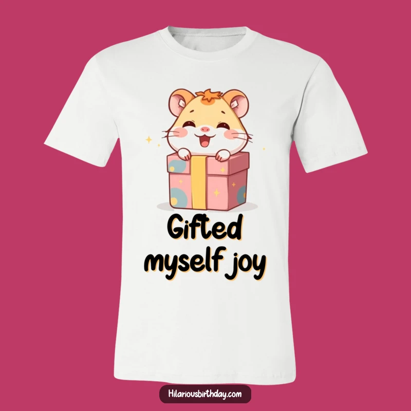 Funny Giggling Hamster T-Shirt: Surprise Fun Inside, a Comfy, Funny Gift